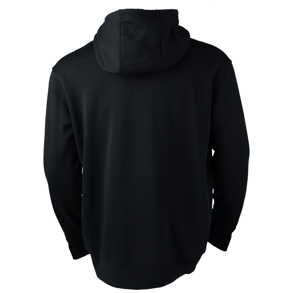 Hockey Canada IIHF Bauer Men Black Stacked Pullover Hoodie product image 2, provided for visual reference and product detail