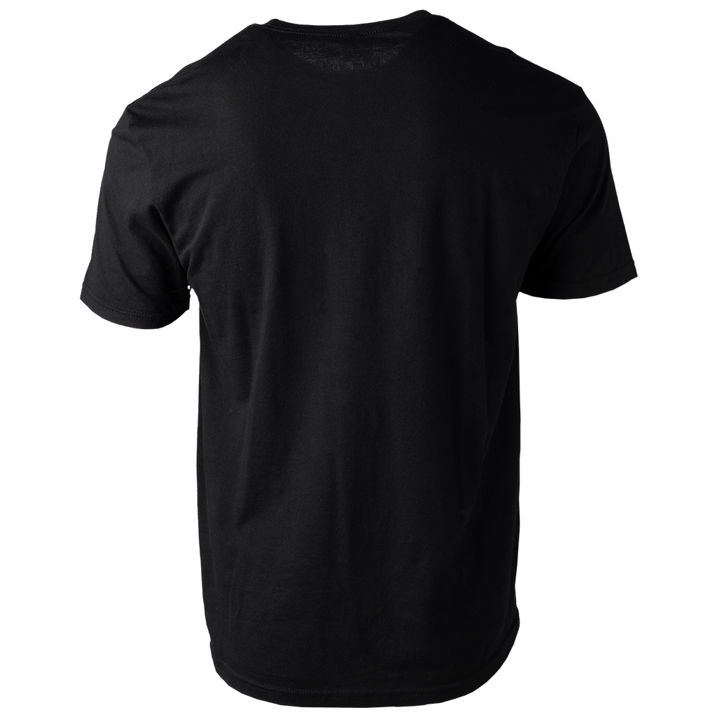 Hockey Canada IIHF Bauer Men Black Stacked T-Shirt product image 2, provided for visual reference and product detail review