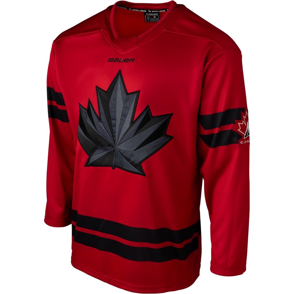 Hockey Canada IIHF Bauer Men Red 2026 Replica Jersey product image 3, provided for visual reference and product detail review