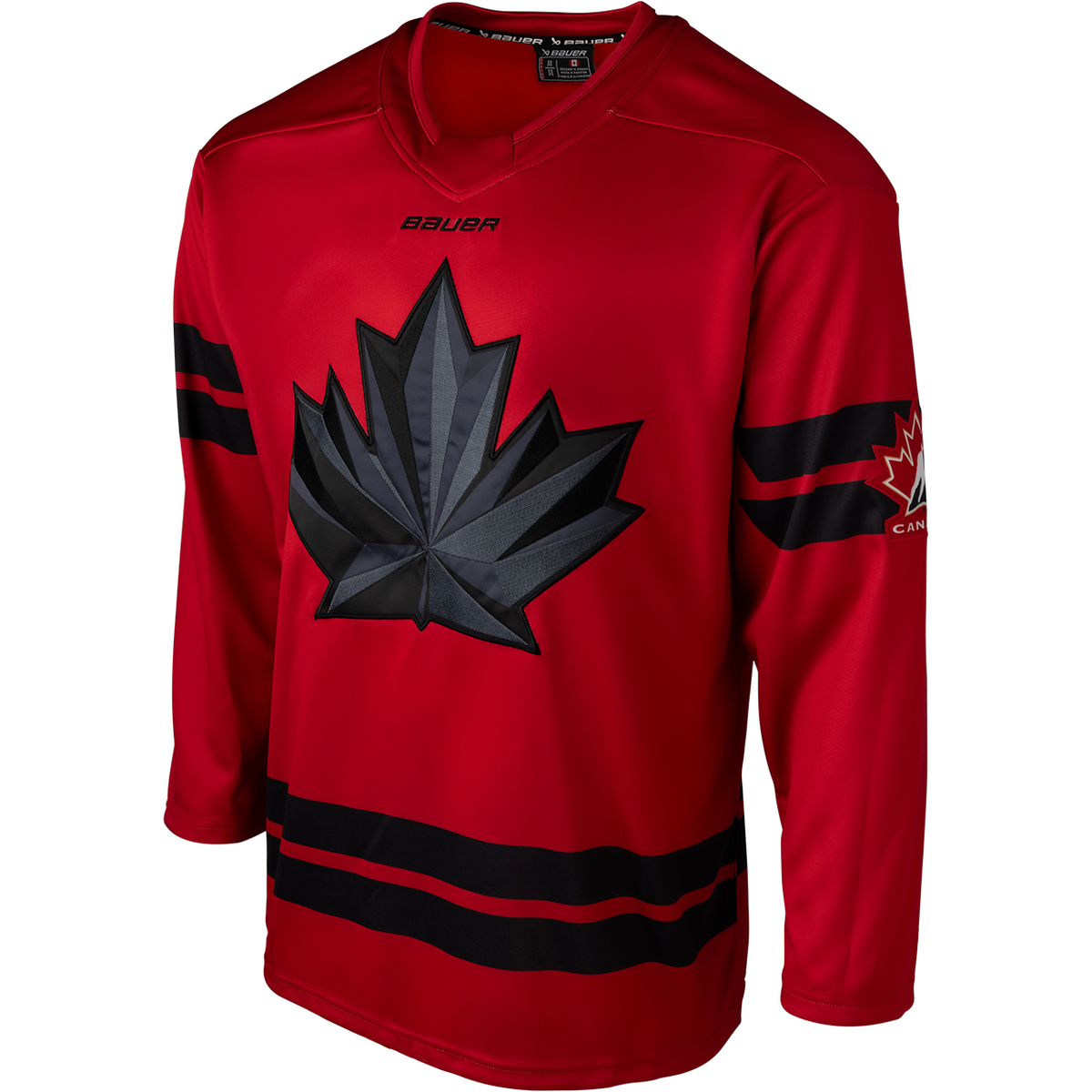 Hockey Canada IIHF Bauer Men Red 2026 Replica Jersey product image 3, provided for visual reference and product detail review