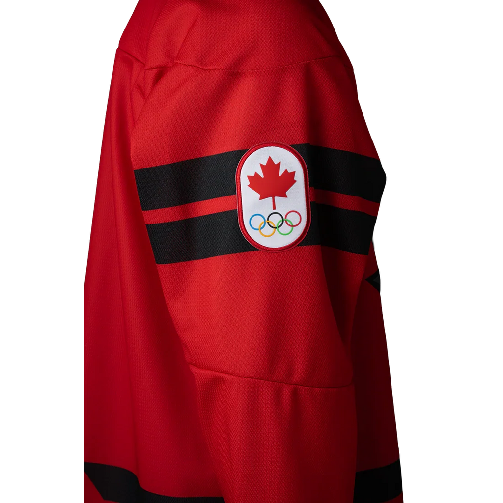 Hockey Canada IIHF Bauer Men Red 2026 Semi Pro Jersey product image 6, provided for visual reference and product detail