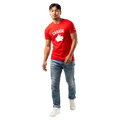 Hockey Canada IIHF Bauer Men Red Graphic One Leaf T-Shirt product image 1, provided for visual reference and product detail
