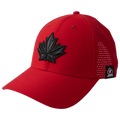 Hockey Canada IIHF Bauer Men Red Performance Adjustable Hat product image 1, provided for visual reference and product