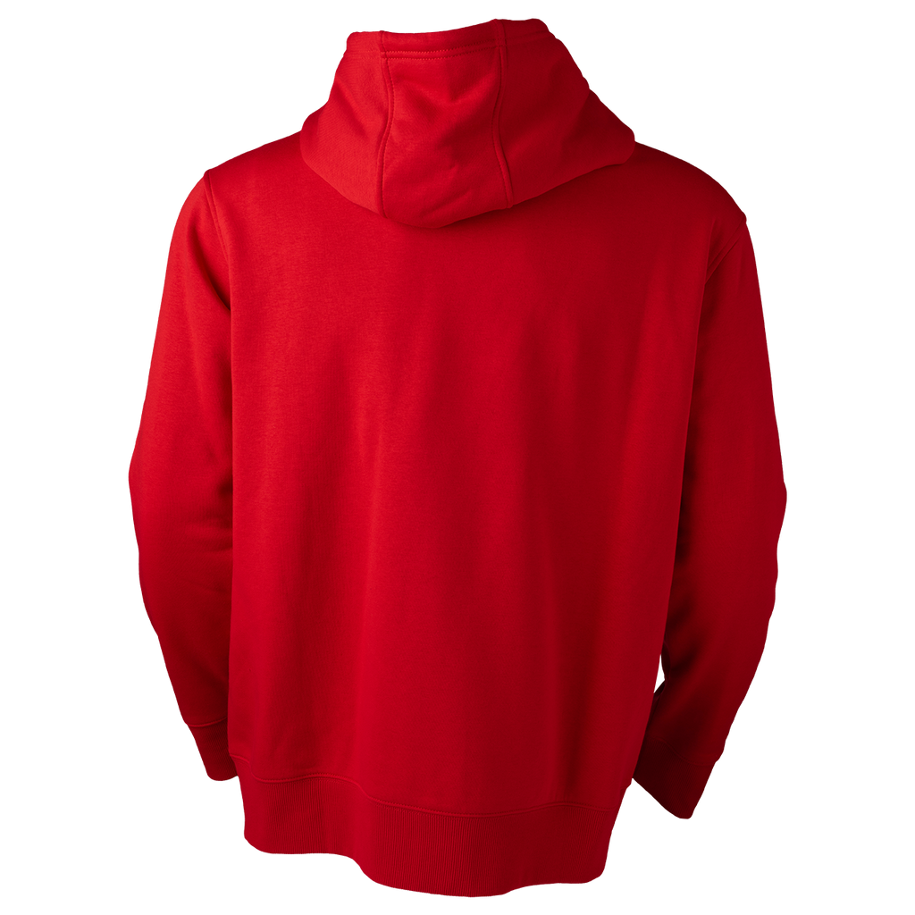 Hockey Canada IIHF Bauer Men Red Stacked Pullover Hoodie product image 2, provided for visual reference and product detail
