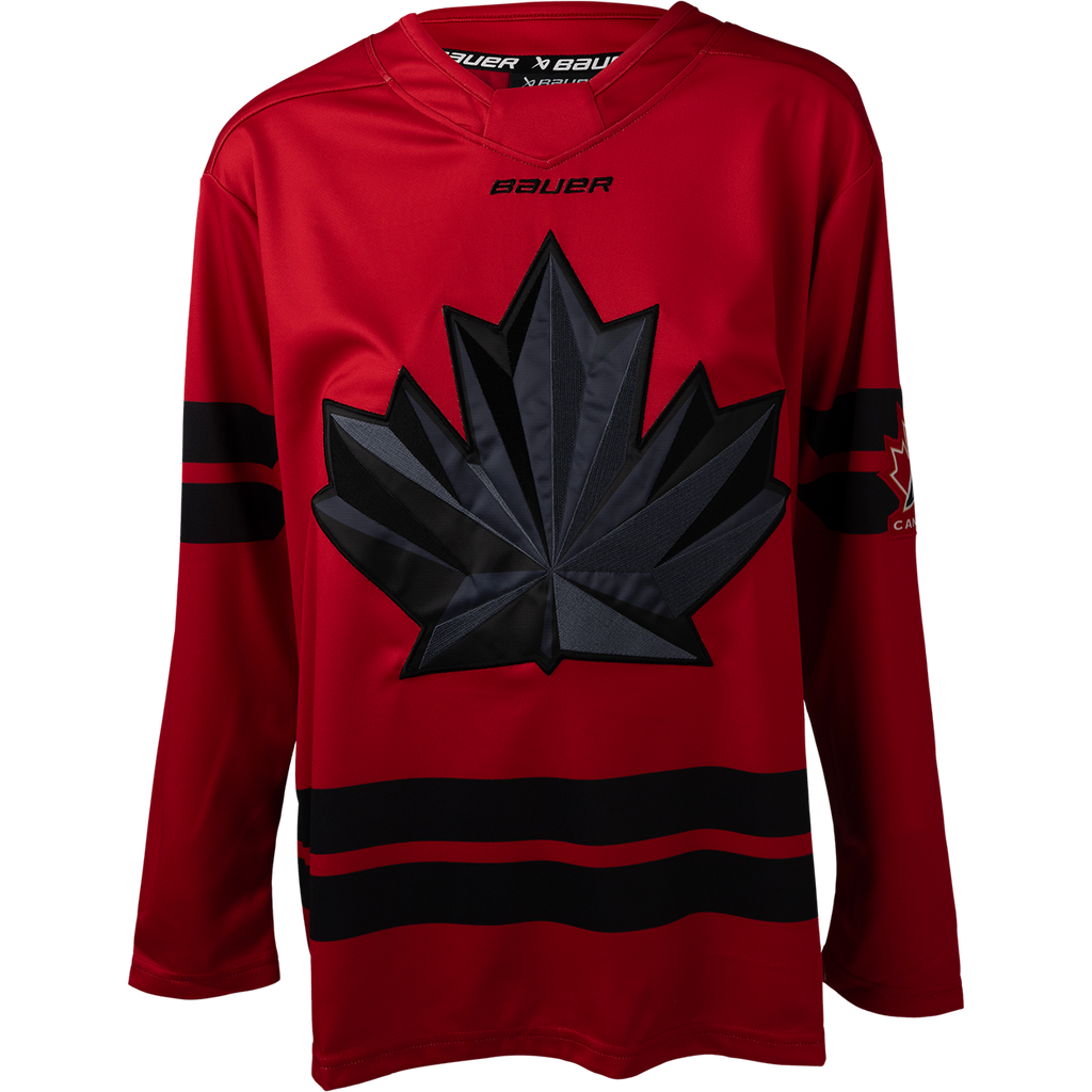 Hockey Canada IIHF Bauer Women Red 2026 Replica Jersey product image 1, provided for visual reference and product detail