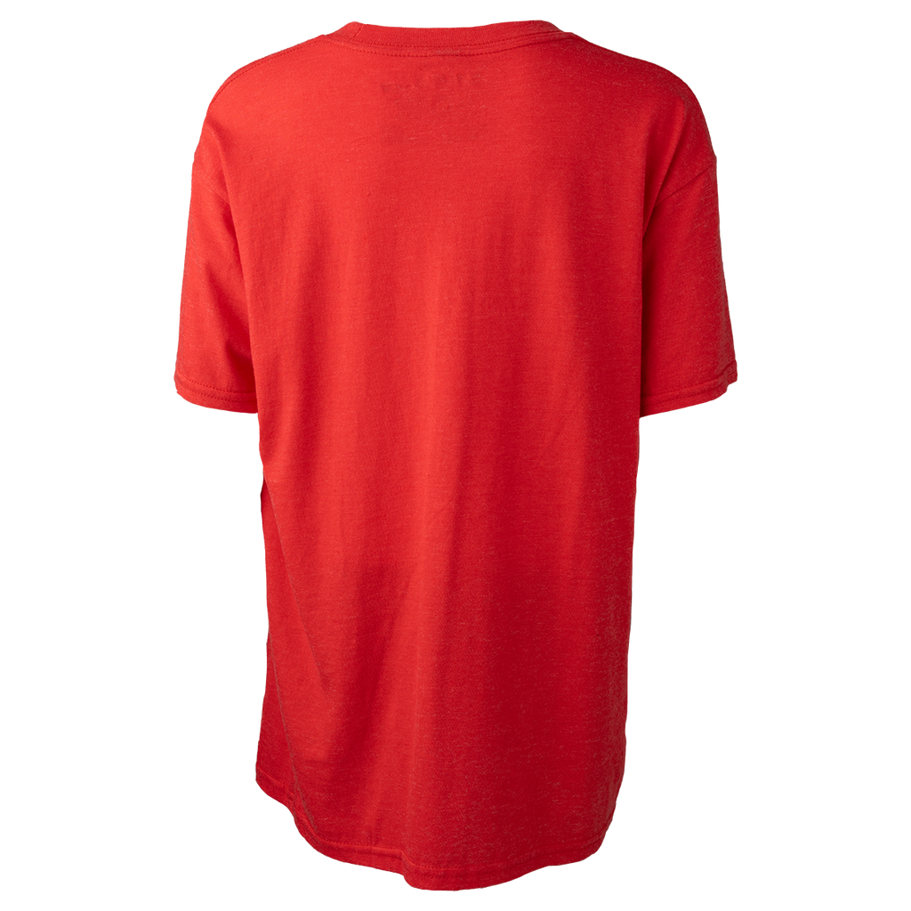 Hockey Canada IIHF Bauer Youth Red Puck T-Shirt product image 2, provided for visual reference and product detail review