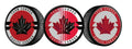Hockey Canada IIHF Inglasco 2026 Winter Olympics Lenticular Souvenir Hockey Puck product image 1, provided for visual