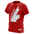 Hockey Canada IIHF Mitchell & Ness Men Red T-Shirt product image 1, provided for visual reference and product detail review