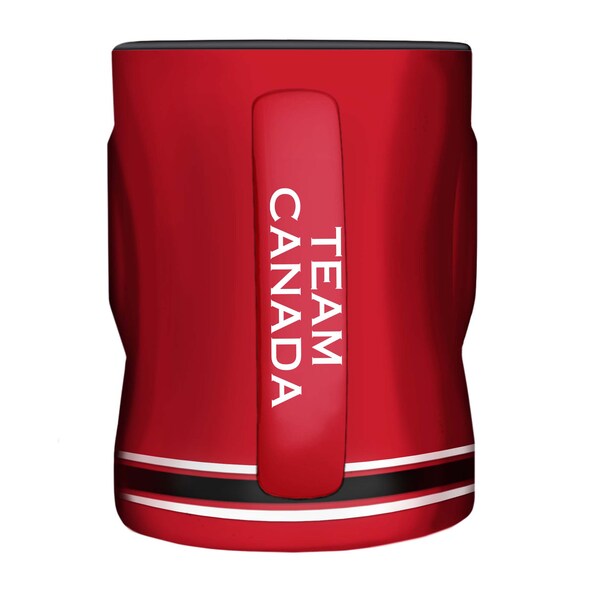 Hockey Canada IIHF TSV 14oz Red Sculpted Mug product image 2, provided for visual reference and product detail review