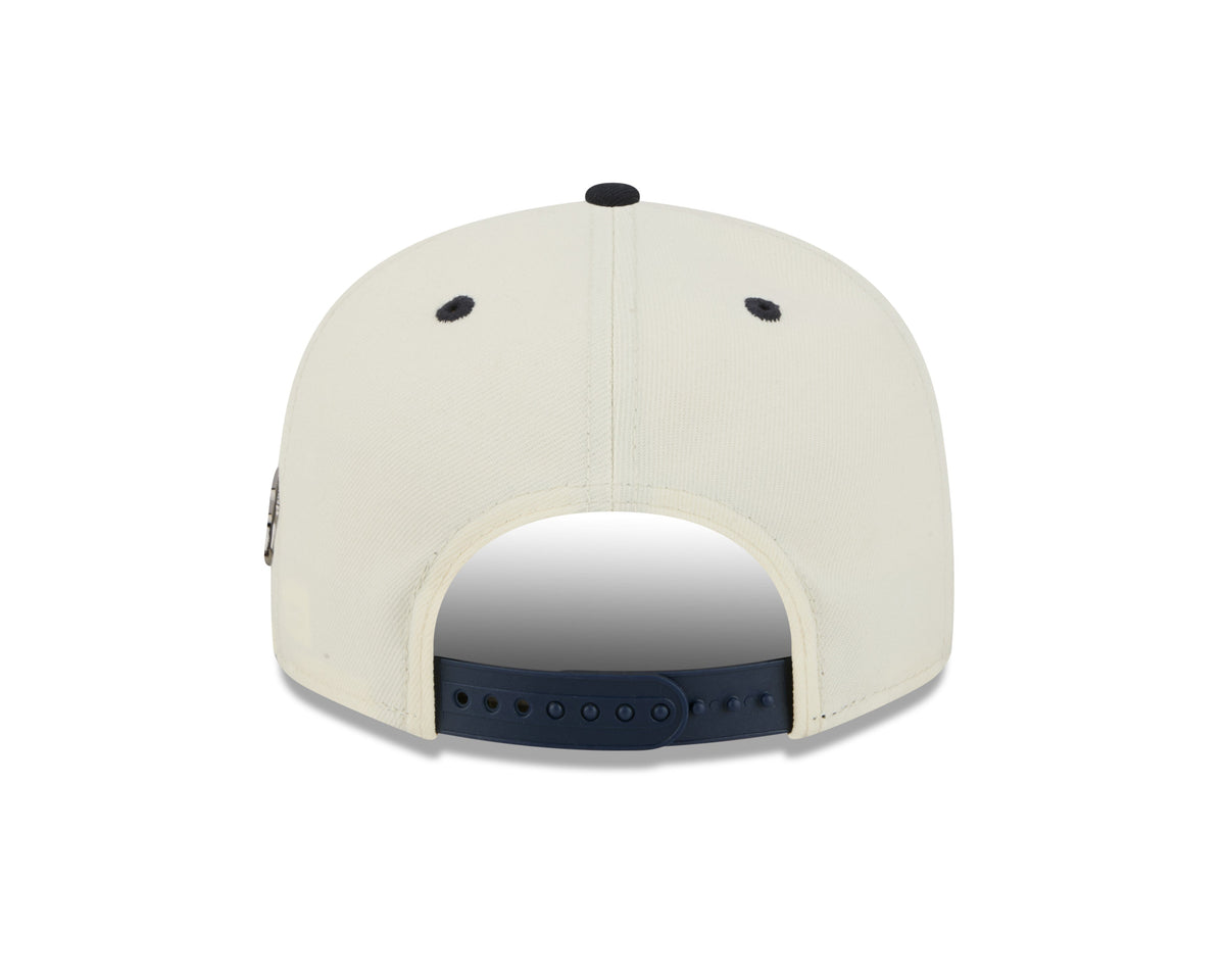 Houston Astros MLB New Era Men Cream/Navy 9Fifty Mascot Pin Snapback product image 2, provided for visual reference and
