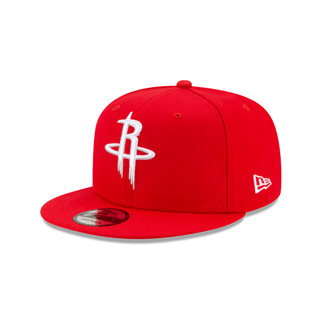 Houston Rockets NBA New Era Men Red 9Fifty Basic Snapback product image 1, provided for visual reference and product detail