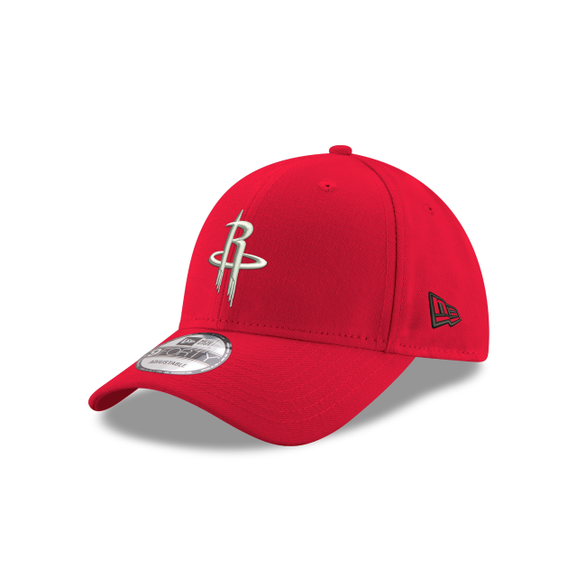 Houston Rockets NBA New Era Men Red 9Forty The League Adjustable Hat product image 1, provided for visual reference and