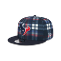 Houston Texans NFL New Era Men Navy 9Fifty Sideline Snapback product image 1, provided for visual reference and product