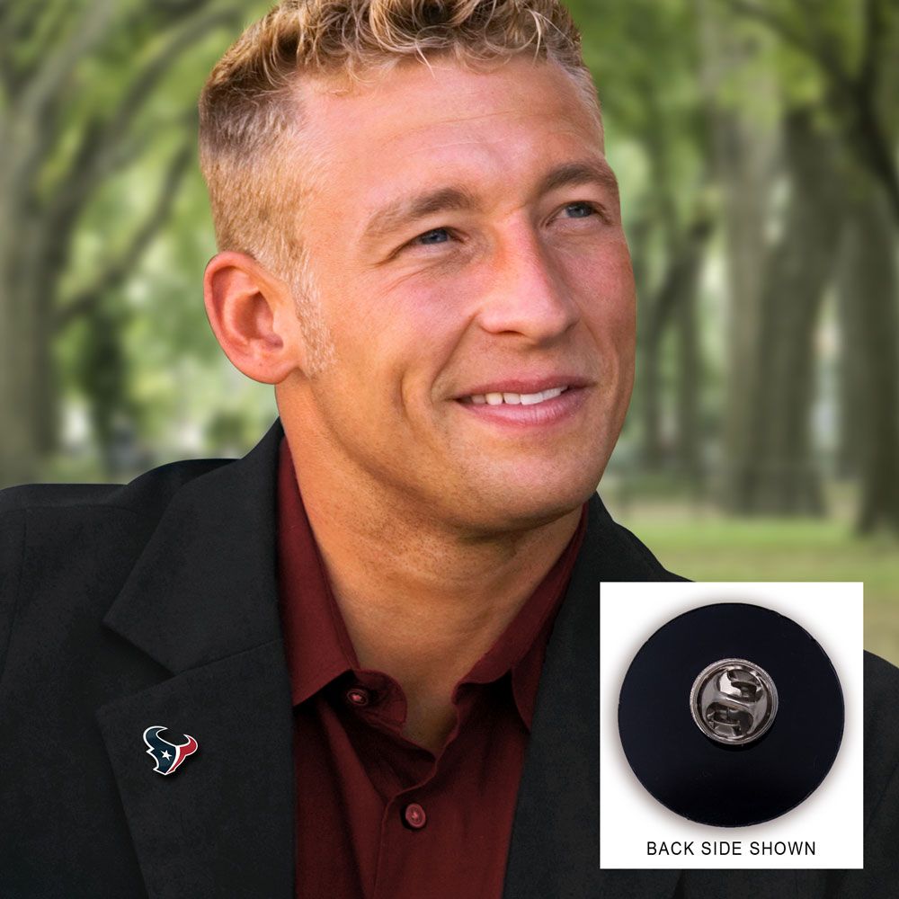 Houston Texans NFL WinCraft Acrylic Pin product image 2, provided for visual reference and product detail review