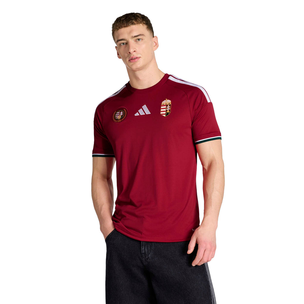 Hungary National Team FIFA Adidas Men Red 2026 Replica Home Jersey product image 3, provided for visual reference and