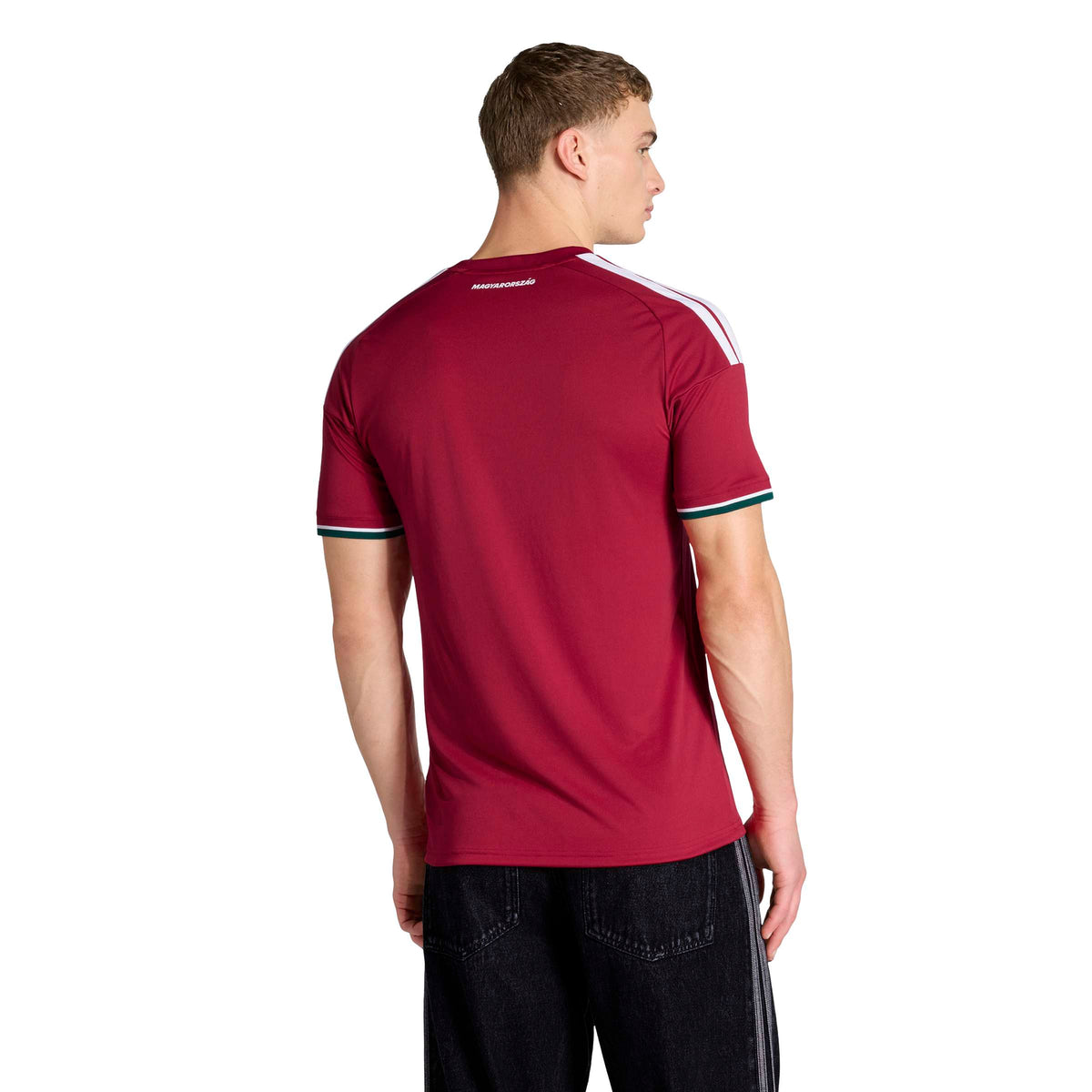 Hungary National Team FIFA Adidas Men Red 2026 Replica Home Jersey product image 4, provided for visual reference and
