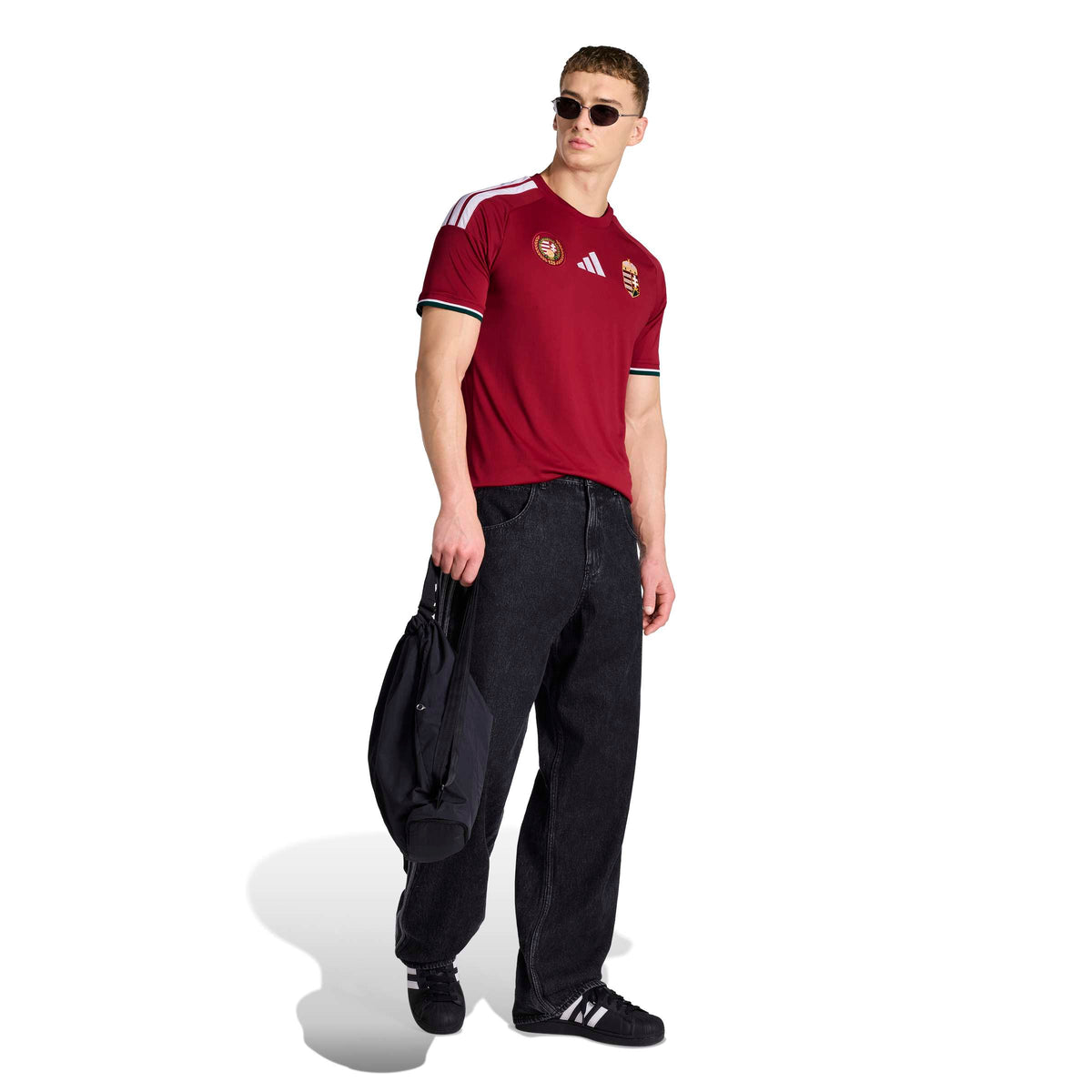 Hungary National Team FIFA Adidas Men Red 2026 Replica Home Jersey product image 6, provided for visual reference and