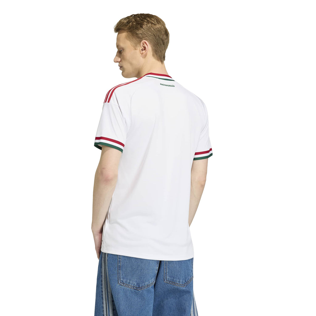 Hungary National Team FIFA Adidas Men White 2026 Replica Away Jersey product image 4, provided for visual reference and