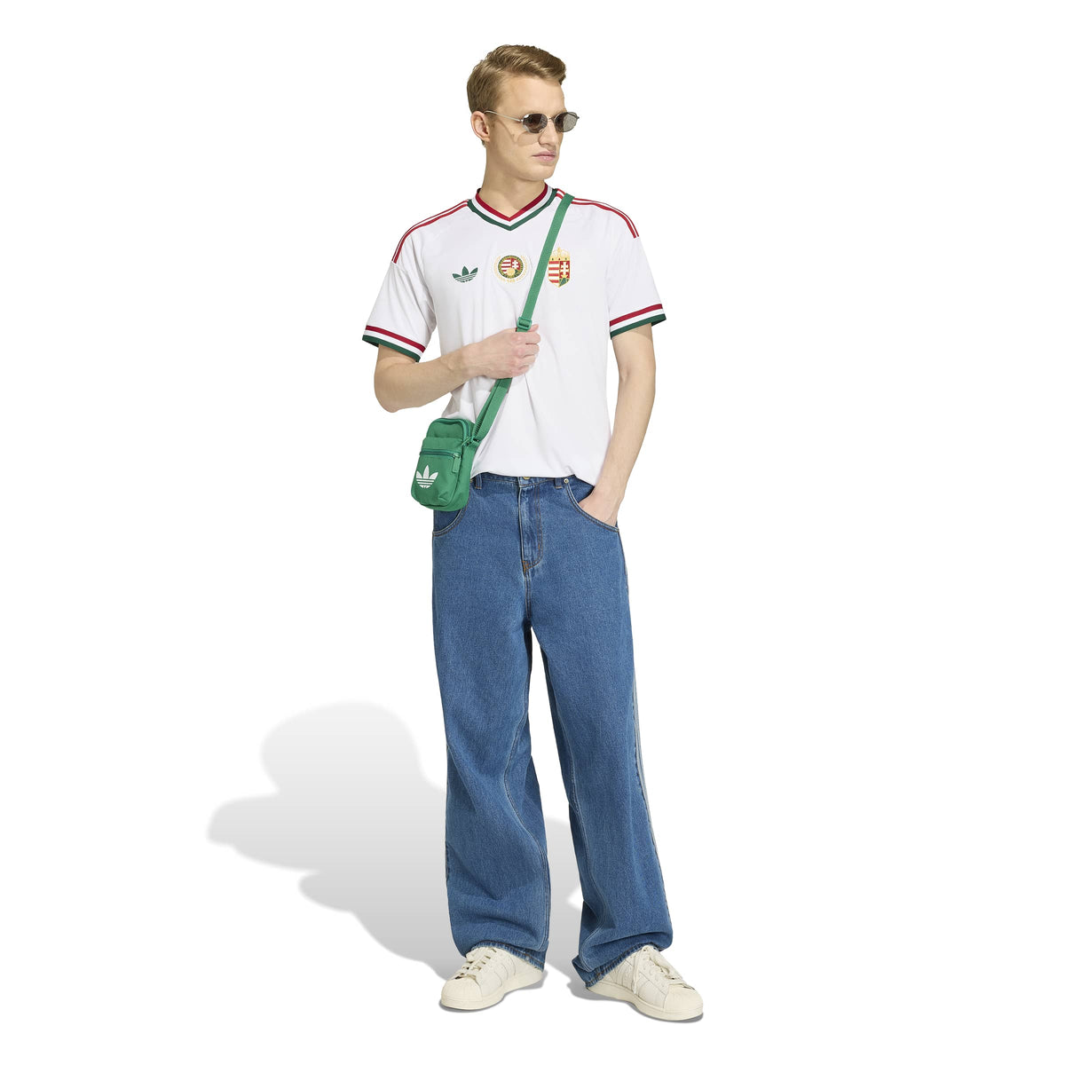 Hungary National Team FIFA Adidas Men White 2026 Replica Away Jersey product image 5, provided for visual reference and