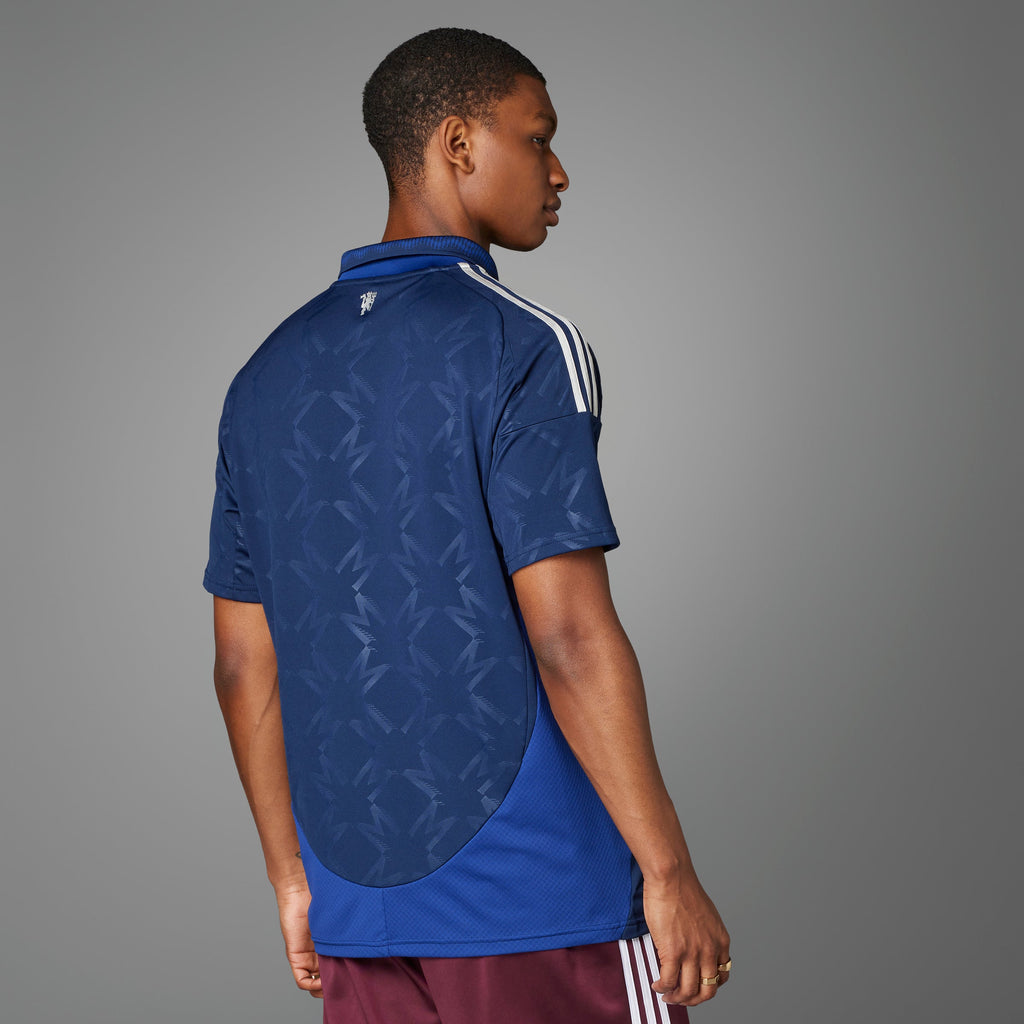 Manchester United FC EPL Adidas Men Blue 2024/25 Away Replica Jersey product image 10, provided for visual reference and