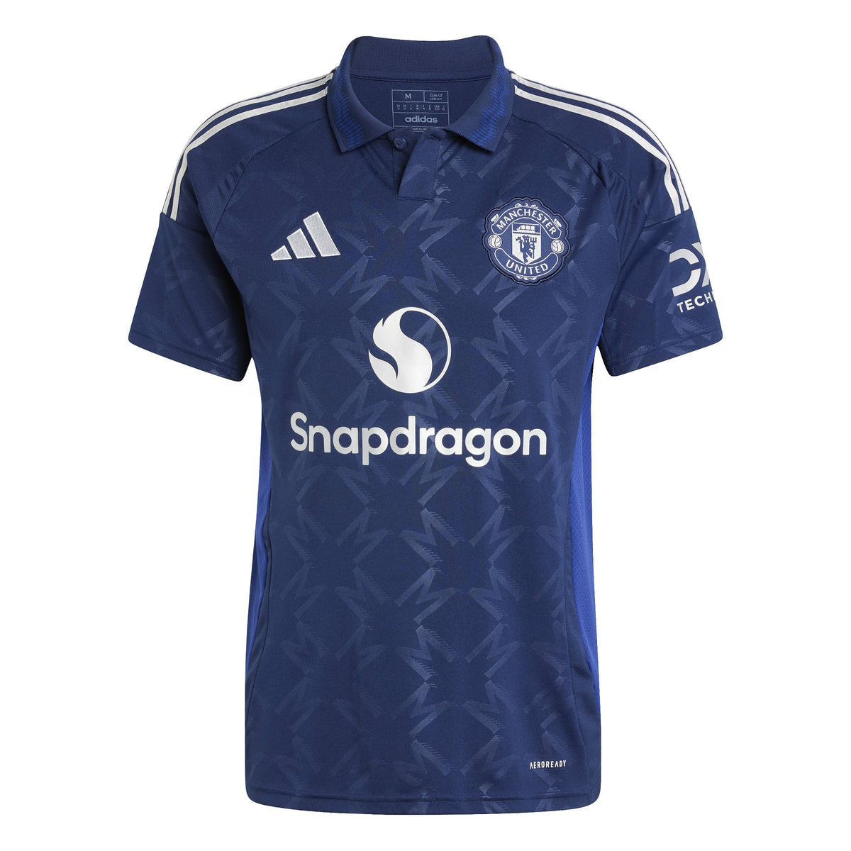 Manchester United FC EPL Adidas Men Blue 2024/25 Away Replica Jersey product image 1, provided for visual reference and