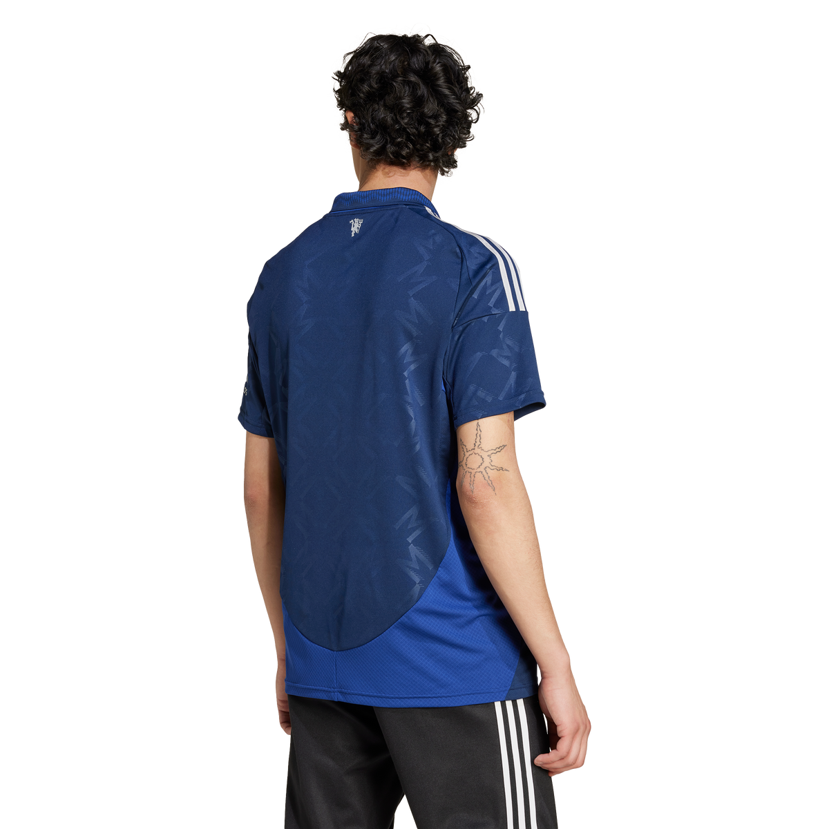 Manchester United FC EPL Adidas Men Blue 2024/25 Away Replica Jersey product image 4, provided for visual reference and
