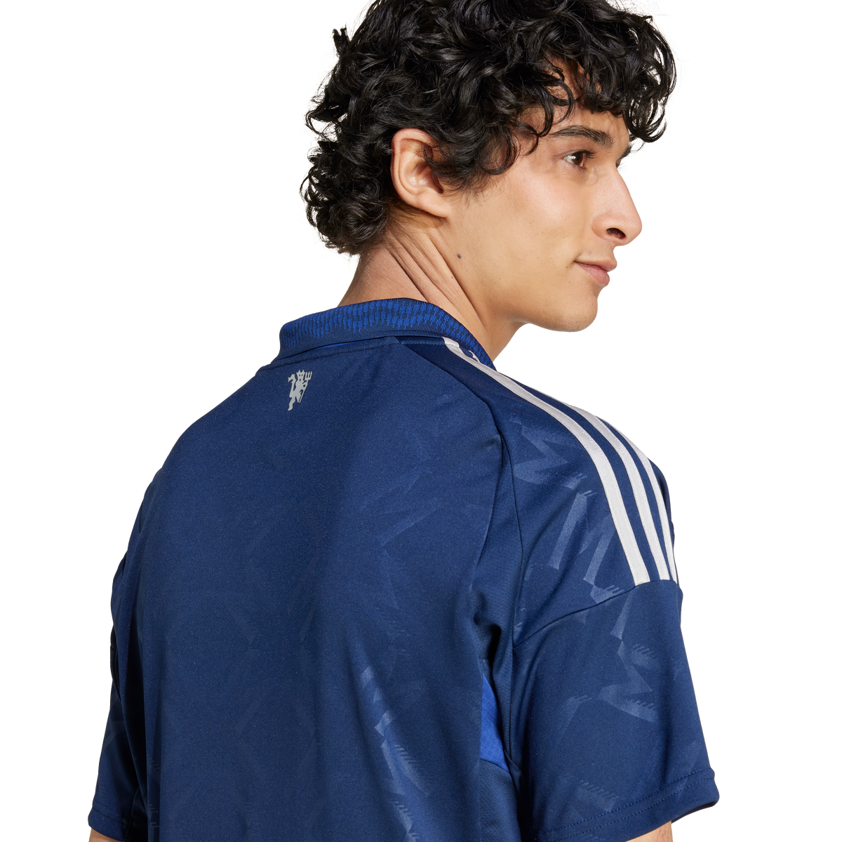 Manchester United FC EPL Adidas Men Blue 2024/25 Away Replica Jersey product image 6, provided for visual reference and