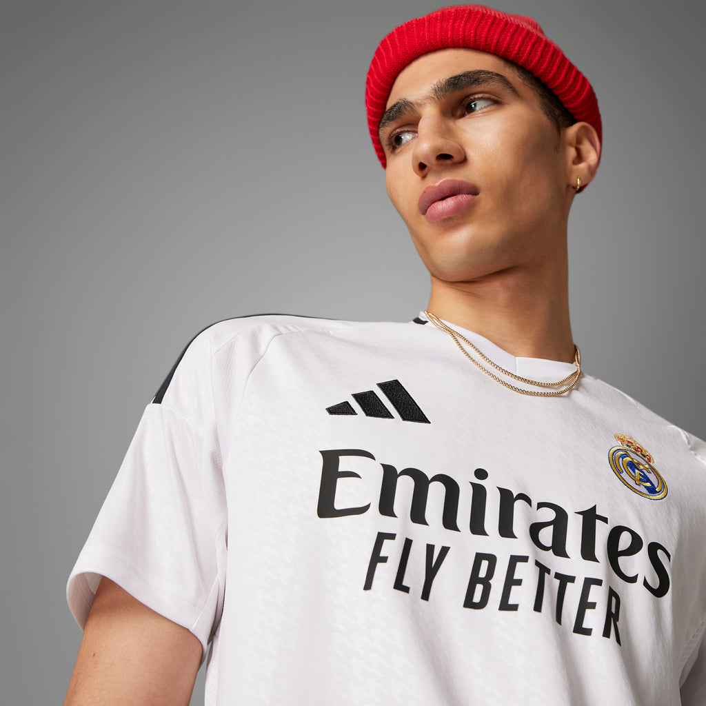 Real Madrid La Liga Adidas Men White 2024/25 Replica Jersey product image 6, provided for visual reference and product