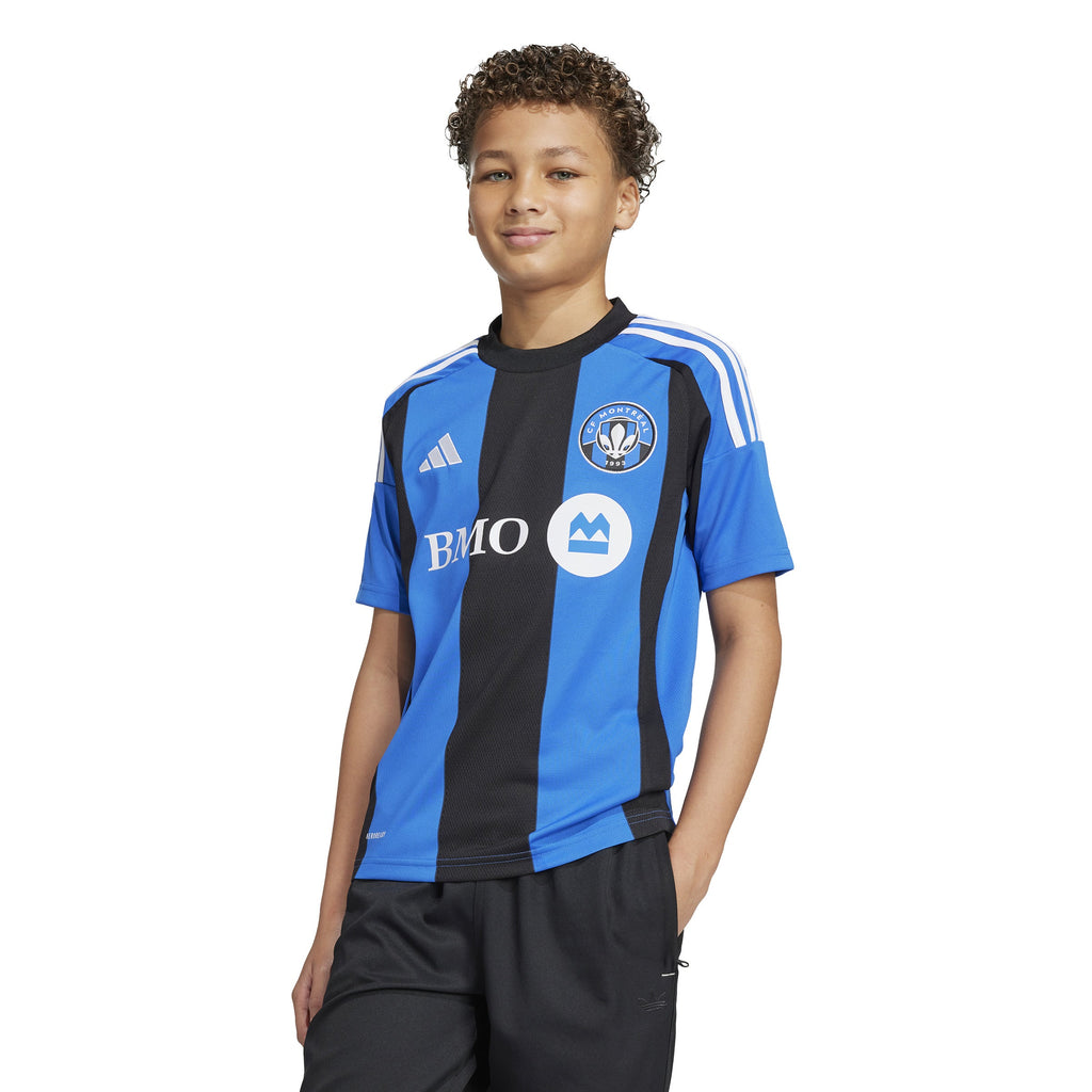 CF Montreal MLS Adidas Youth Blue/Black 2026 Replica Home Jersey product image 3, provided for visual reference and product