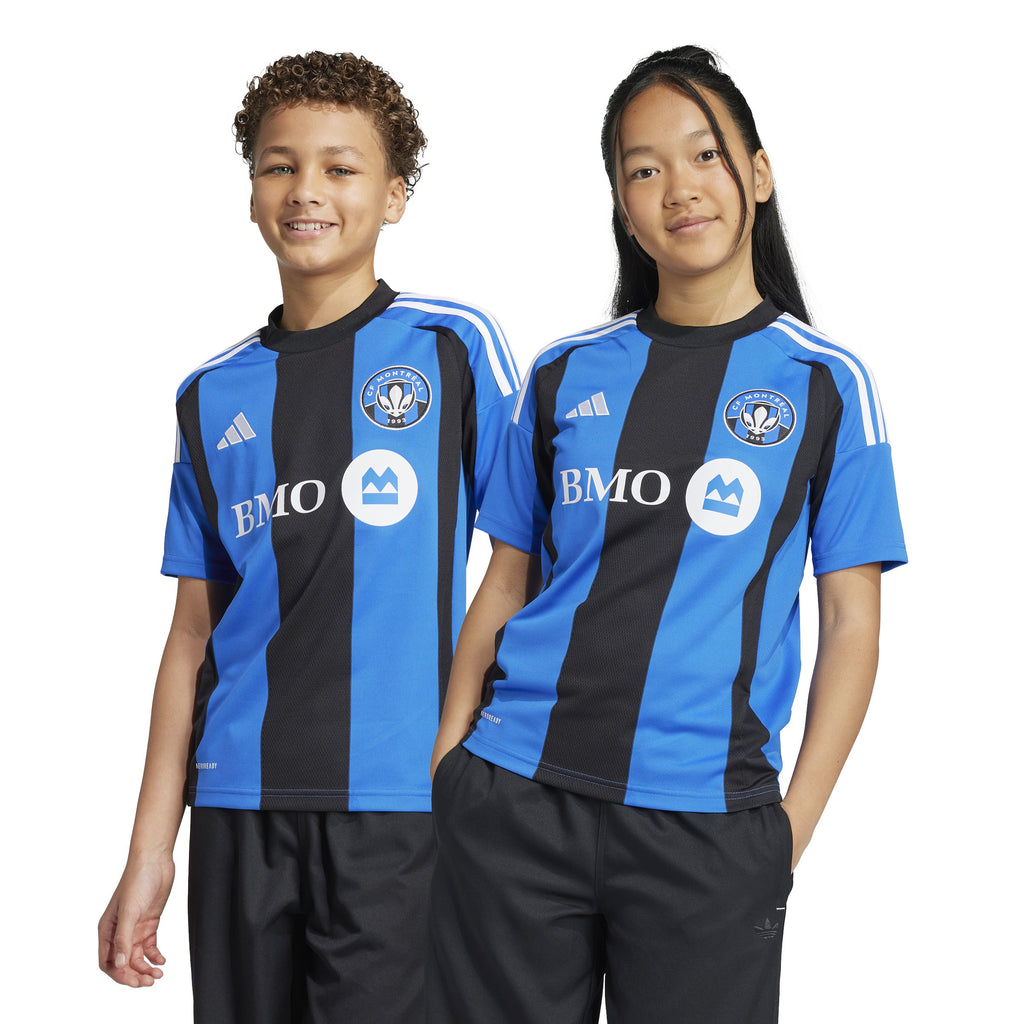 CF Montreal MLS Adidas Youth Blue/Black 2026 Replica Home Jersey product image 9, provided for visual reference and product