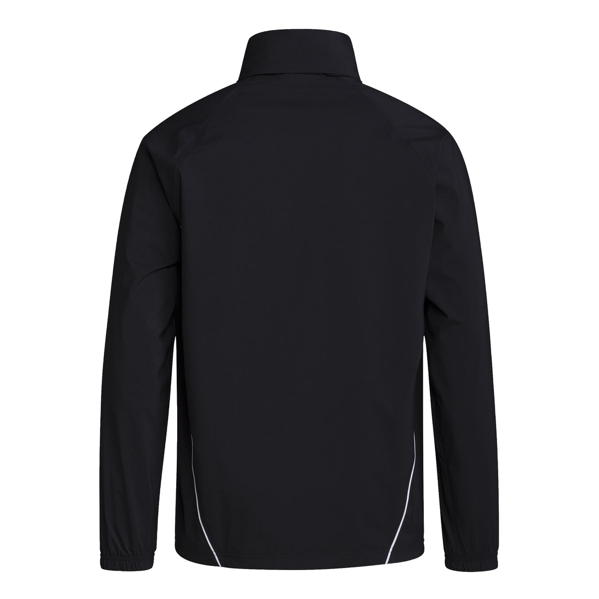 Toronto FC MLS Adidas Men Black Tiro 24 Rain Jacket product image 2, provided for visual reference and product detail review