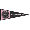 Inter Miami FC MLS WinCraft 13"x32" Wool Primary Logo Pennant product image 1, provided for visual reference and product