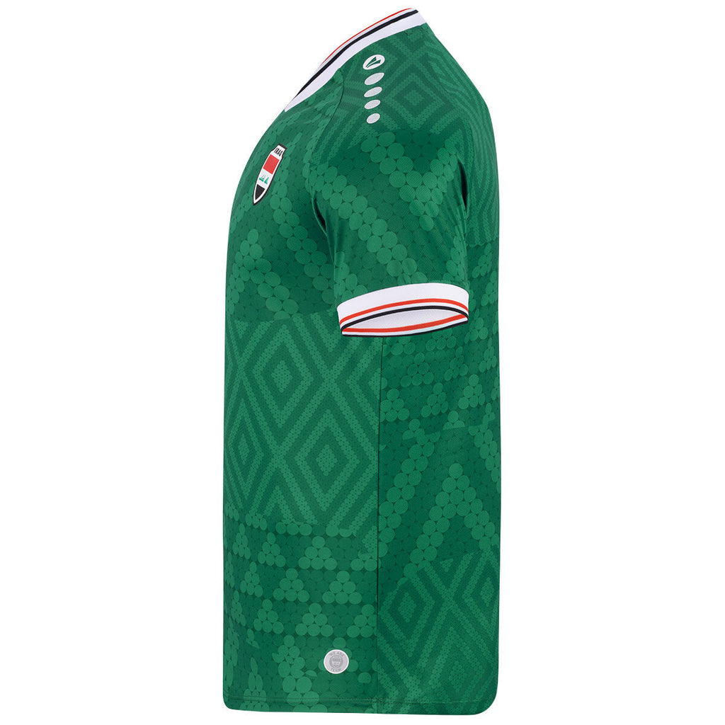 Iraq National Team FIFA Jako Men Green 2026 Away Authentic Jersey product image 3, provided for visual reference and product