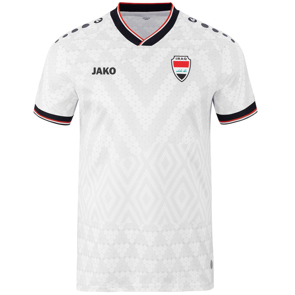Iraq National Team FIFA Jako Men White 2026 Home Authentic Jersey product image 1, provided for visual reference and product