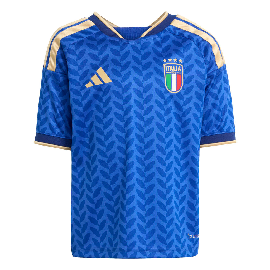 Italy National Team FIFA Adidas Kids Blue 2026 Replica Home Jersey and Shorts Kit product image 2, provided for visual