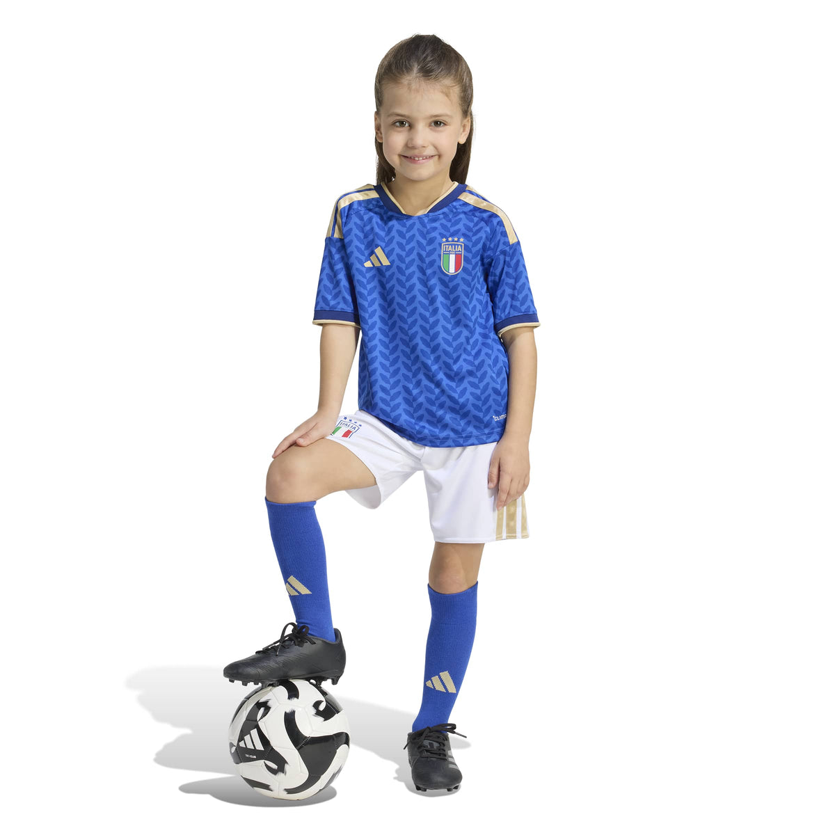Italy National Team FIFA Adidas Toddler Blue 2026 Replica Home Jersey product image 4, provided for visual reference and