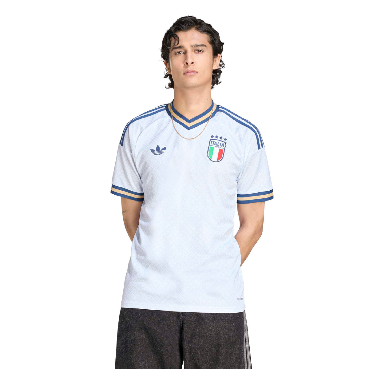 Italy National Team FIFA Adidas Men Aeroblue 2026 Replica Away Jersey product image 3, provided for visual reference and