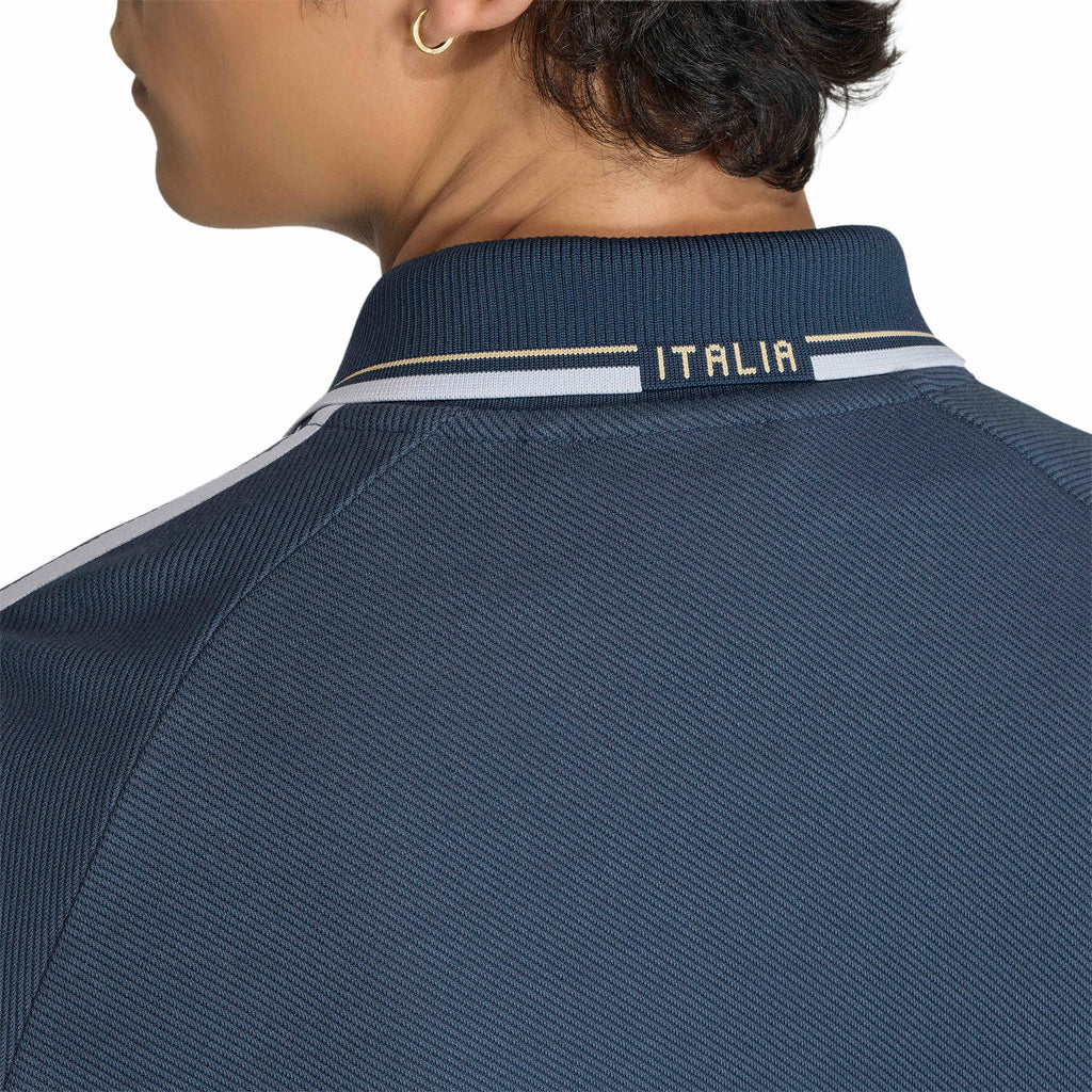 Italy National Team FIFA Adidas Men Blue Anthem Jacket product image 5, provided for visual reference and product detail