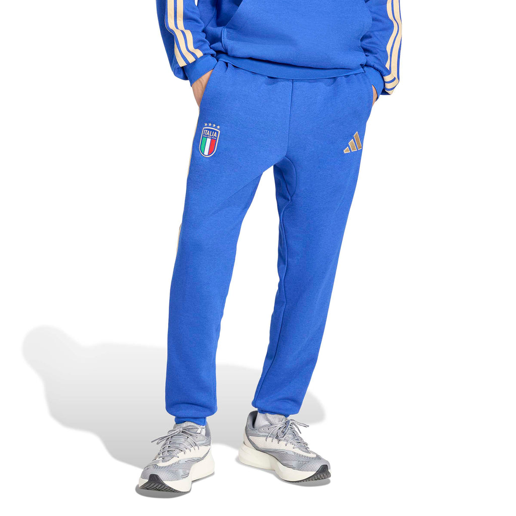 Italy National Team FIFA Adidas Men Blue DNA Pants product image 2, provided for visual reference and product detail review
