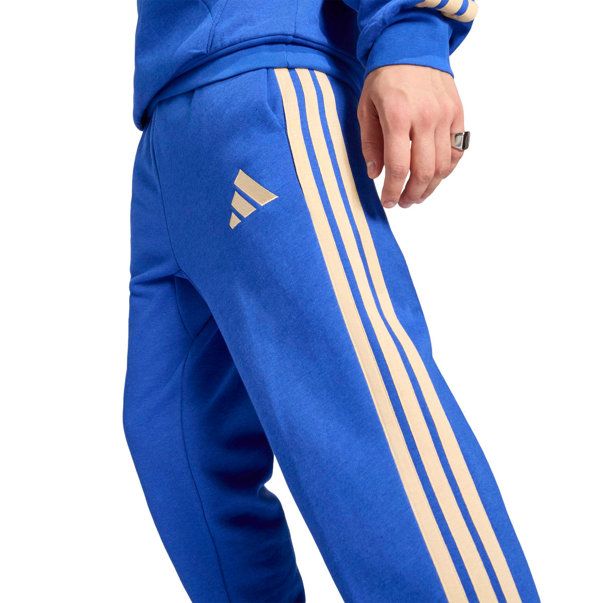 Italy National Team FIFA Adidas Men Blue DNA Pants product image 5, provided for visual reference and product detail review