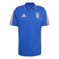 Italy National Team FIFA Adidas Men Blue DNA Polo T-Shirt product image 1, provided for visual reference and product detail