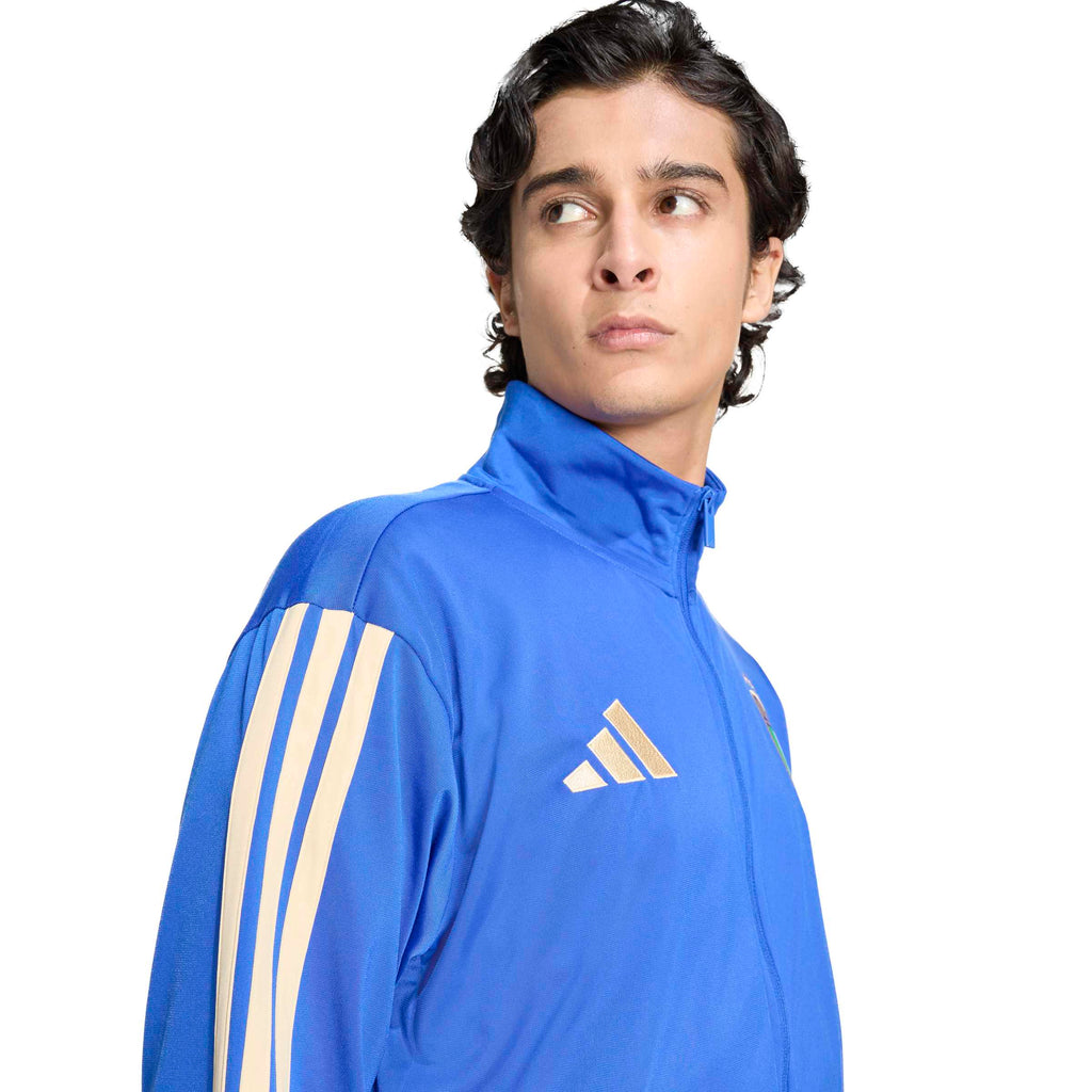 Italy National Team FIFA Adidas Men Blue DNA Track Top Jacket product image 6, provided for visual reference and product