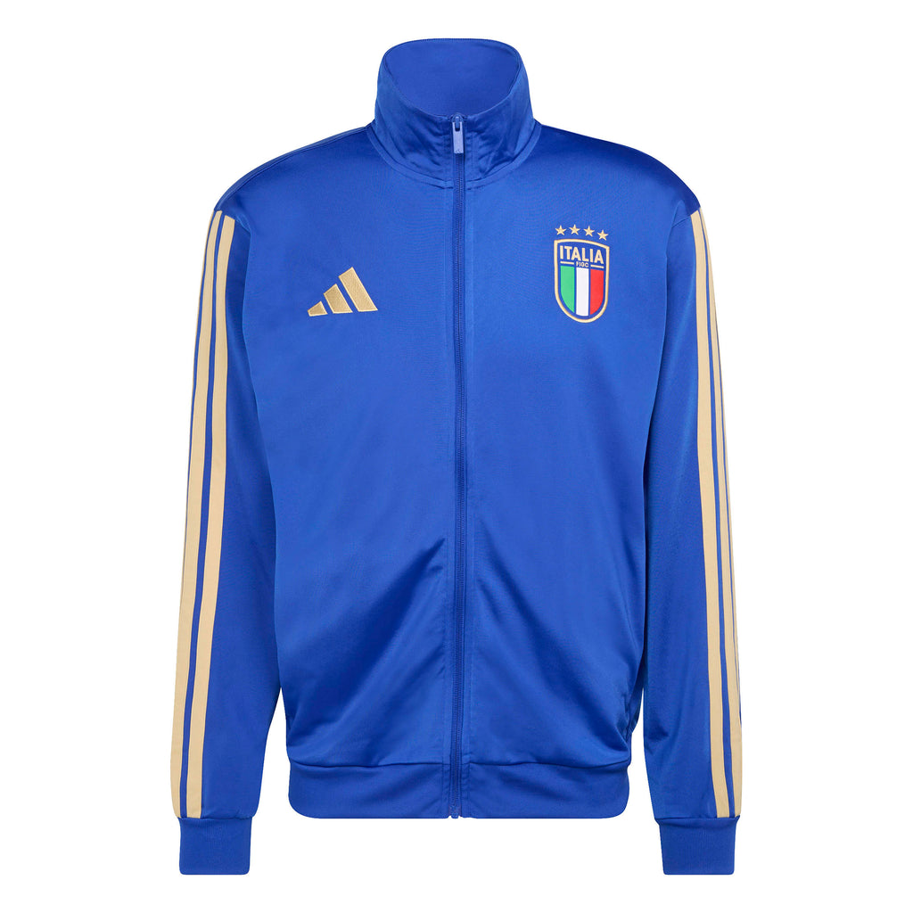Italy National Team FIFA Adidas Men Blue DNA Track Top Jacket product image 1, provided for visual reference and product