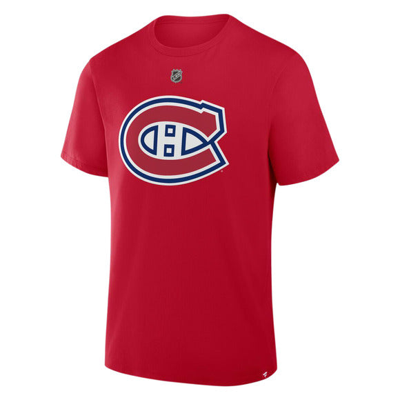 Ivan Demidov Montreal Canadiens NHL Fanatics Branded Men Red Authentic T-Shirt product image 2, provided for visual