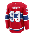 Ivan Demidov Montreal Canadiens NHL Fanatics Branded Men Red Pro-Stitched Premium Jersey product image 1, provided for