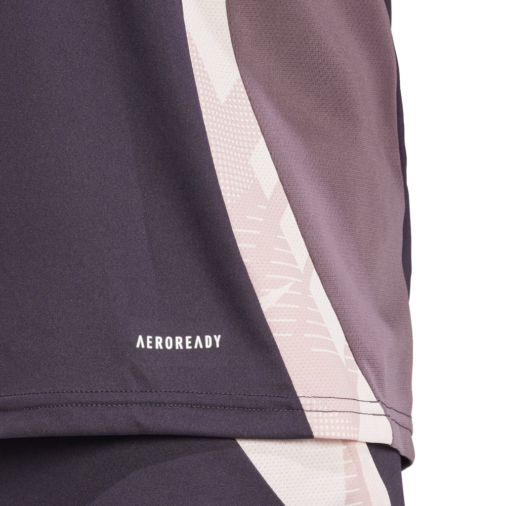 Arsenal FC EPL Adidas Men Purple 2025 Training Jersey product image 6, provided for visual reference and product detail