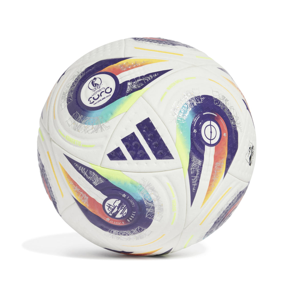 Adidas 2025 UEFA Women Euro Cup Pro Soccer Ball product image 2, provided for visual reference and product detail review