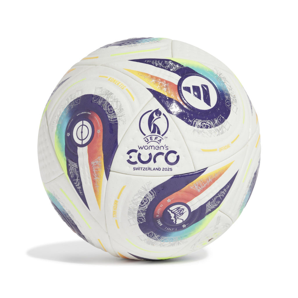 Adidas 2025 UEFA Women Euro Cup Pro Soccer Ball product image 1, provided for visual reference and product detail review
