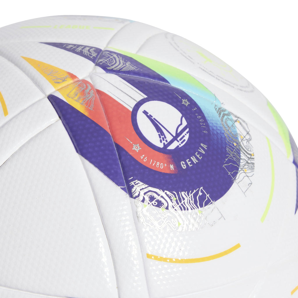 Adidas 2025 UEFA Women Euro Cup League Soccer Ball product image 3, provided for visual reference and product detail review