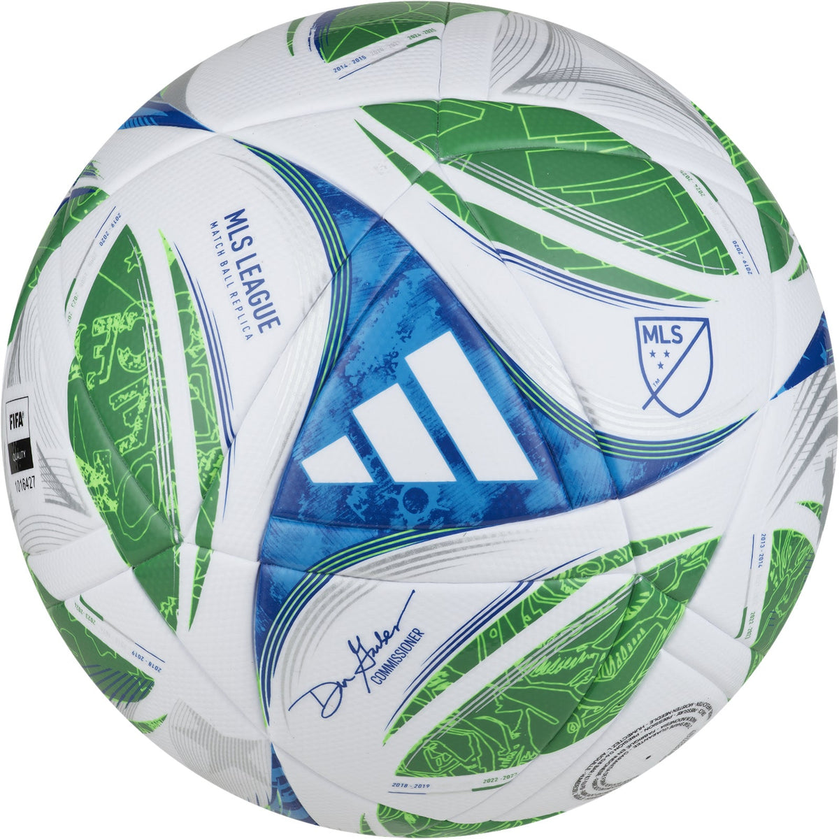 MLS Adidas NFHS 2025 League Soccer Match Ball Replica product image 1, provided for visual reference and product detail